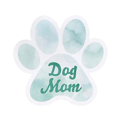 Decorative Dog Mom Printed Vinyl Sticker