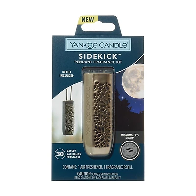 Yankee Candle Sidekick Pendant Car Fragrance Kit, Midsummer's Night