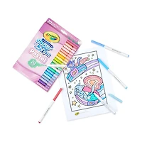 Crayola Super Tips Pastel Markers, 20 ct
