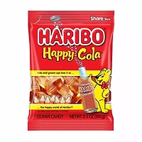 Haribo Happy-Cola Gummi Candy, Share Size, 3.5 oz