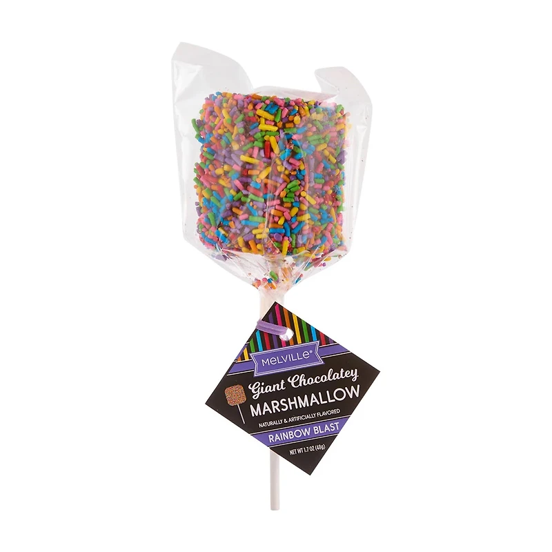Melville Giant Chocolaty Marshmallow, Rainbow Blast