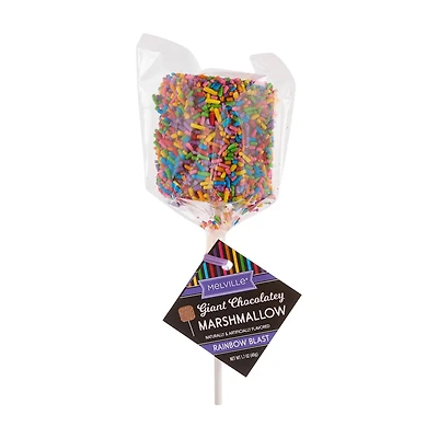 Melville Giant Chocolaty Marshmallow, Rainbow Blast