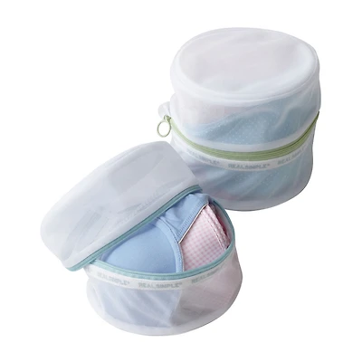 Smart Design Intimate Wash Bag with Safety Zipper, Set of 2