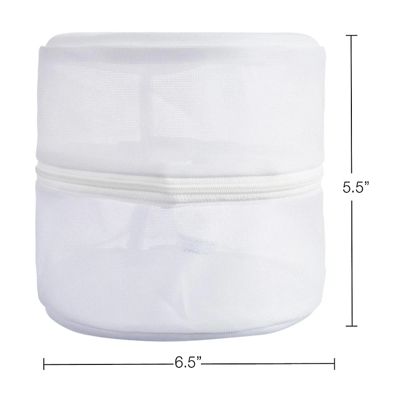 Smart Design Intimate Wash Bag with Safety Zipper, Set of 2