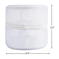 Smart Design Intimate Wash Bag with Safety Zipper, Set of 2