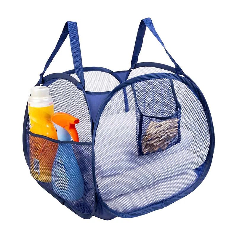 Smart Design Pop-up Pyramid Hamper Basket, Set of 2