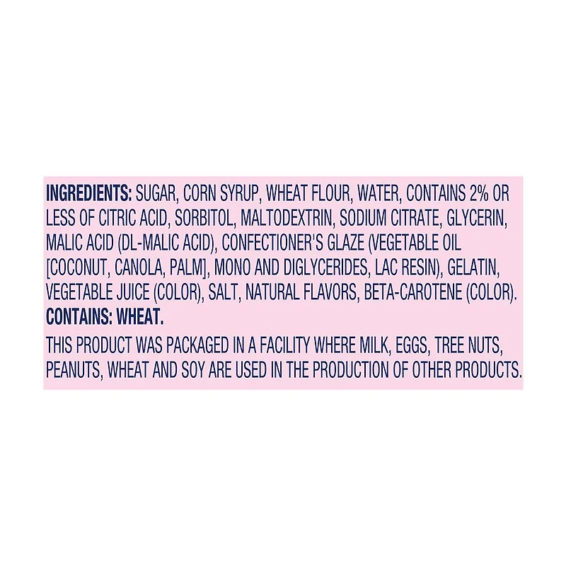 SweeTARTS Fruity Splitz Gummies, 3 oz