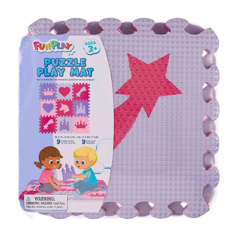 Princess Puzzle Play Mat, 9 piece