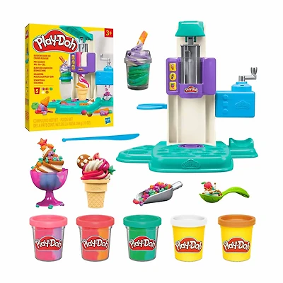 Play-Doh Rainbow Swirl Ice Cream Playset