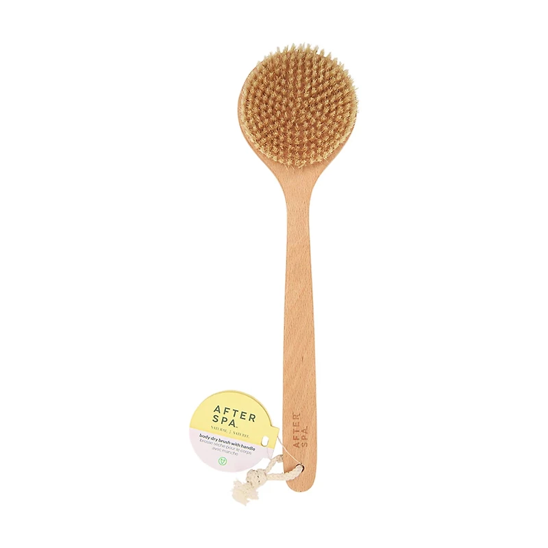Afterspa Body Dry Brush with Handle