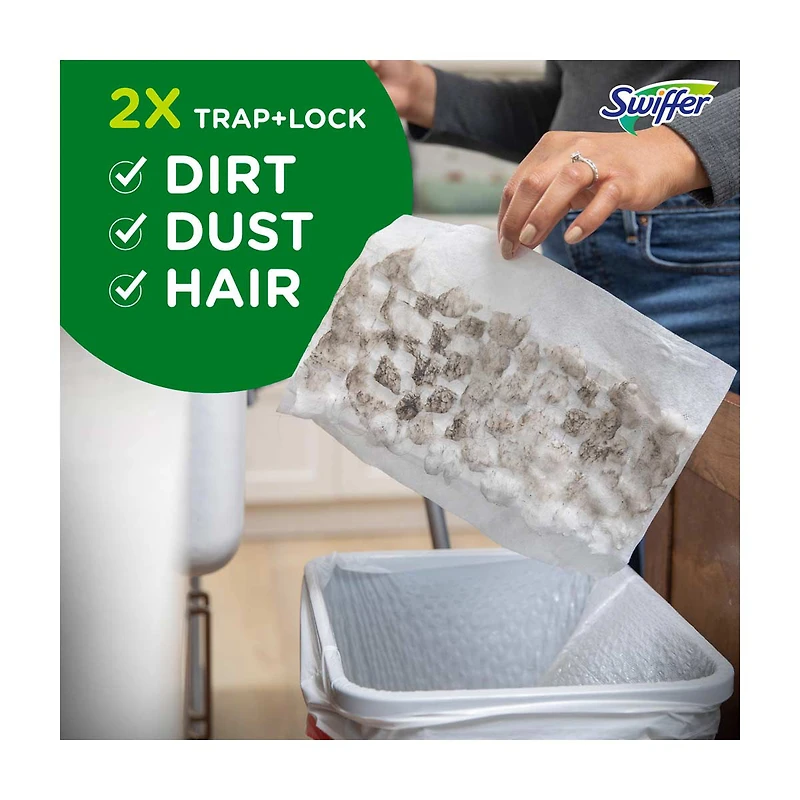 Swiffer Heavy Duty Dry Refill Cloths, 20 ct