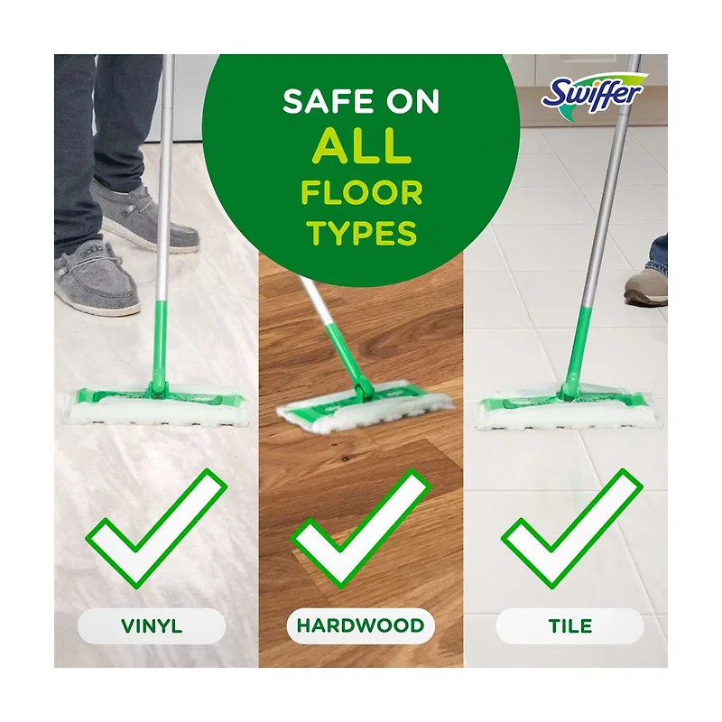 Swiffer Heavy Duty Dry Refill Cloths, 20 ct