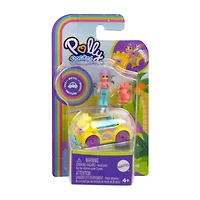 Mattel Polly Pocket with Car and Pet Animal Set, Assorted