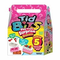 Tid Bits Play Food Surprise Erasers, Assorted