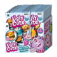 Ja-Ru Ugly Cute Mini Foamie Axolotl Toy, Assorted