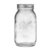 Ball Mason Jars with Lids, 32 oz, 8 pk