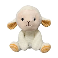 Knitted Animal Plush Toy, 8.5 in, Assorted