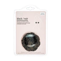 Must Have Beauty Intimates Silicone Lace Braless Covers, Black