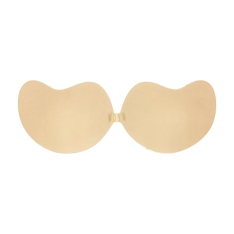 Must Have Beauty Intimates Front Clip Adhesive Bra, Beige, Size B