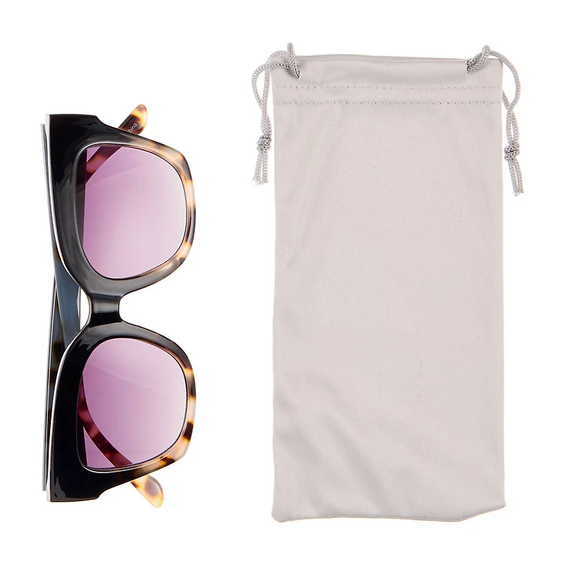 Eye-d-ology Sunglasses, Black Tortoise Frame