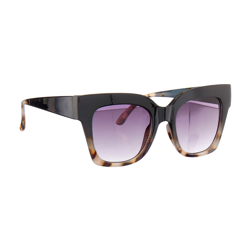 Eye-d-ology Sunglasses, Black Tortoise Frame