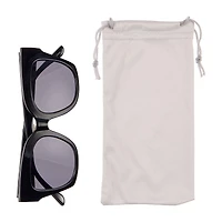 Eye-d-ology Sunglasses, Big Round Black Frame