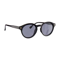 Eye-d-ology Sunglasses, Oval Frame with Black Lens