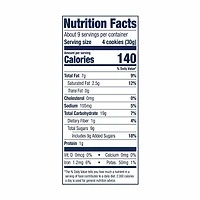 Famous Amos Chocolate Chip Cookies, 9 oz