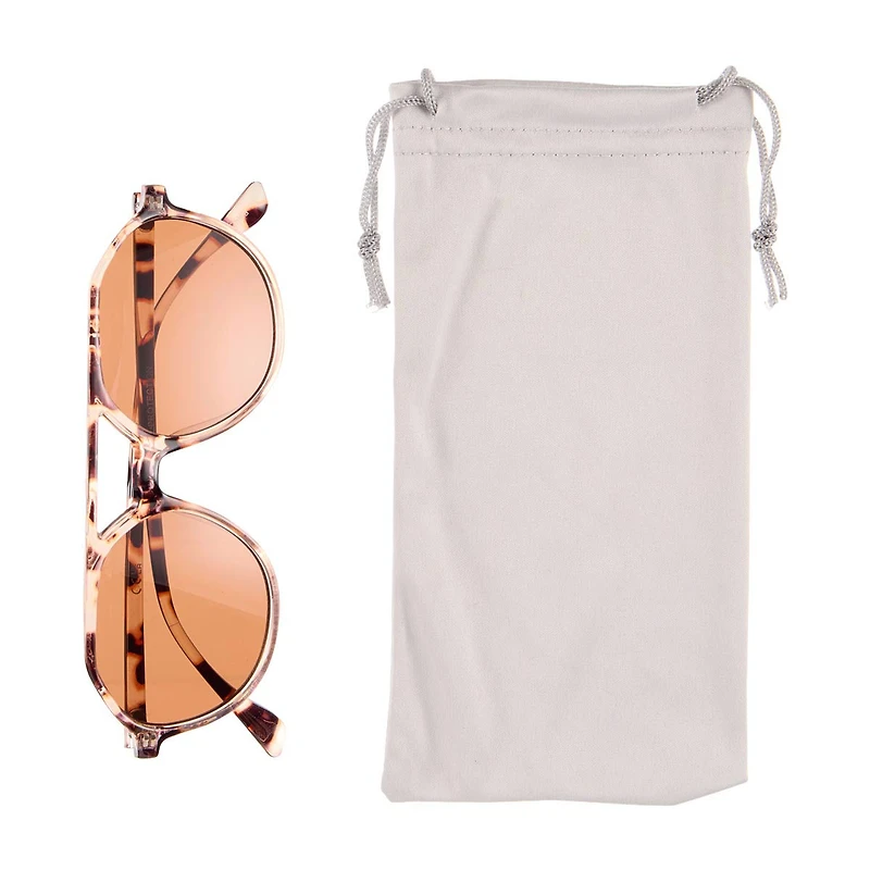 Eye-d-ology Sunglasses, Tortoise Frame with Brown Lens