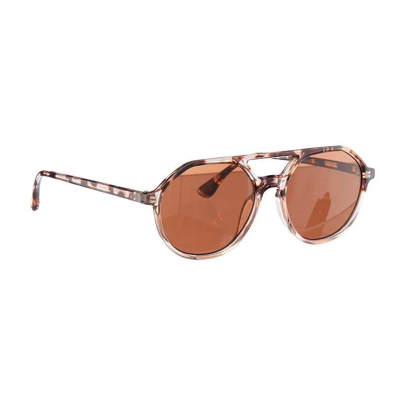 Eye-d-ology Sunglasses, Tortoise Frame with Brown Lens