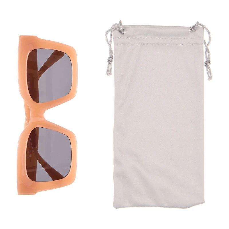 Eye-d-ology Sunglasses, Pink Square Frame