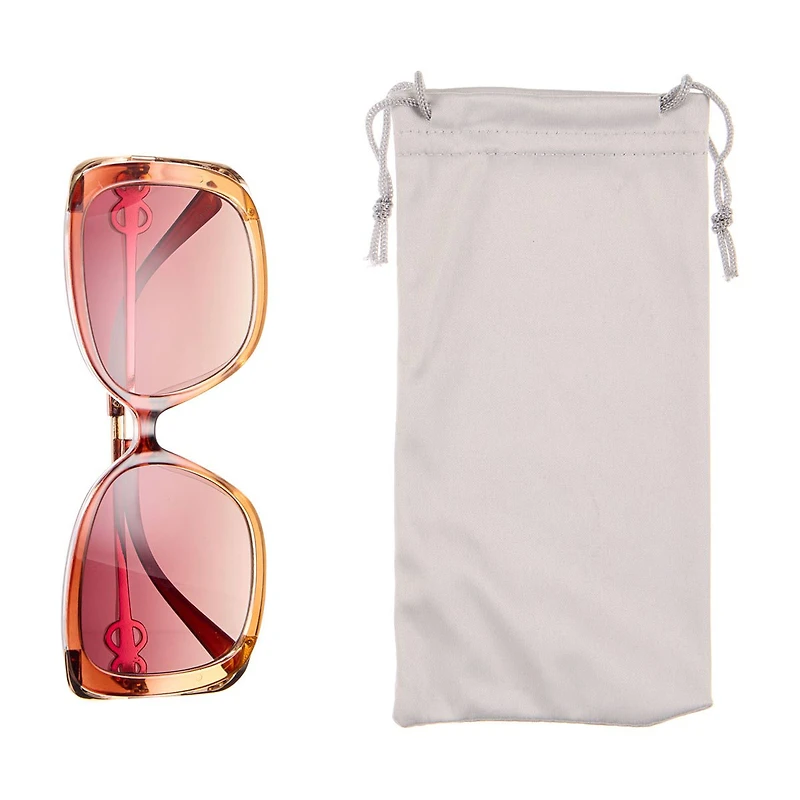 Eye-d-ology Sunglasses, Gold Oversized Frame