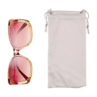 Eye-d-ology Sunglasses, Gold Oversized Frame