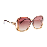 Eye-d-ology Sunglasses, Gold Oversized Frame