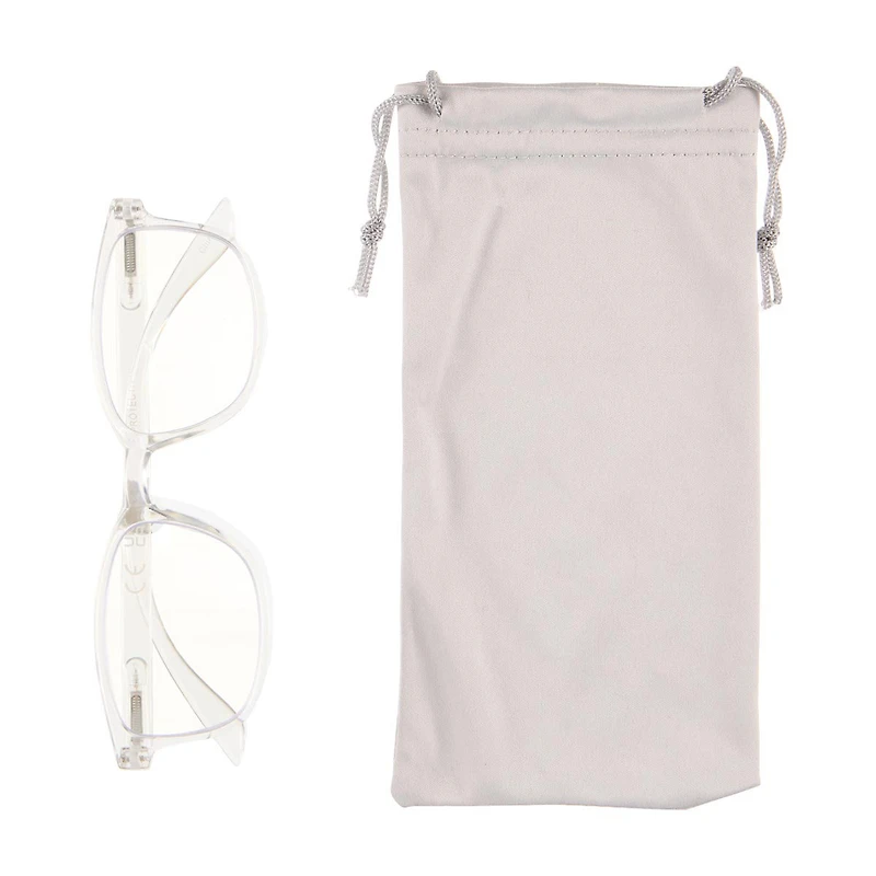 Eye-d-ology Blue Light Glasses, Clear Frame