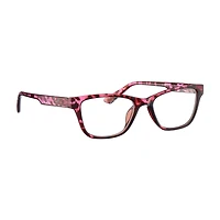 Eye-d-ology Blue Light Glasses, Pink Tortoise Frame
