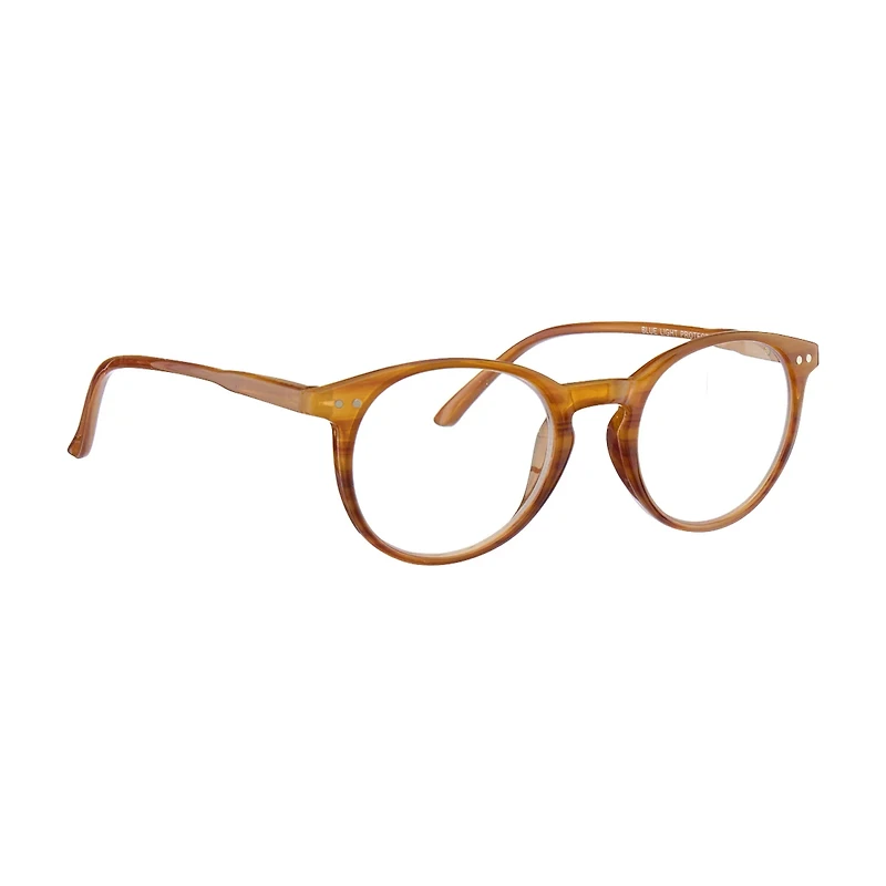 Eye-d-ology Blue Light Glasses, Wood Frame