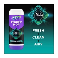 Swiffer Power Mop Unstopables Floor Cleaner Refill Solution, 25.3 fl oz