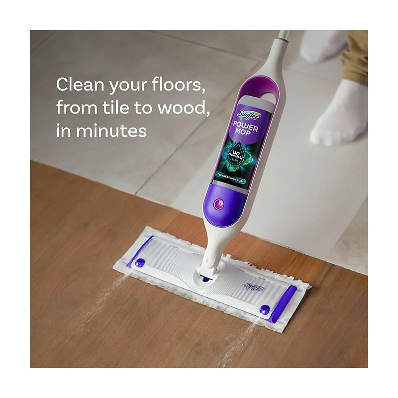 Swiffer Power Mop Unstopables Floor Cleaner Refill Solution, 25.3 fl oz