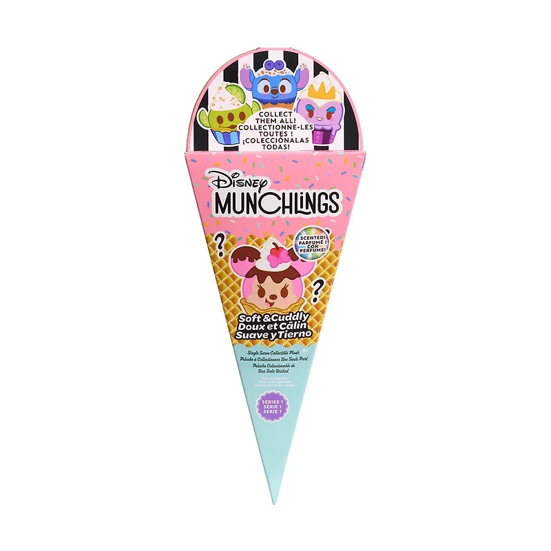 Disney Munchlings Single Scented Plush Toy