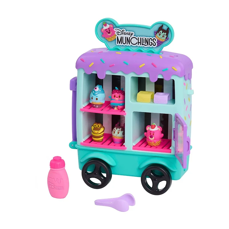 Disney Munchlings Ice Cream Cart, 10 pcs