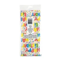 321 Party! Happy Birthday Gift Tissue, 5 pk