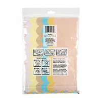 321 Party Light Scalloped Edge Gift Tissue Paper, 10 Sheets, 19.5x19.5 in