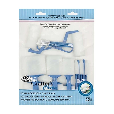 Crafter's Choice Foam Accessory Craft Pack, 22 ct