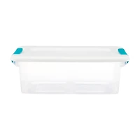 Sterlite Storage Bin with Latch, 6 qt