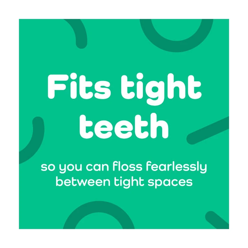 Plackers Micro Line Fresh Mint Flossers, 90 Count