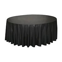 321 Party! Round Plastic Tablecovers, Black, 2 ct