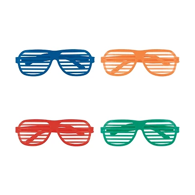 321 Party! Novelty Shutter Glasses, 4 ct