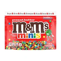 M&M'S Peanut Butter Minis, Sharing Size, 8 oz