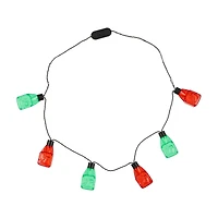 Character Light-Up Christmas Necklace, Assorted